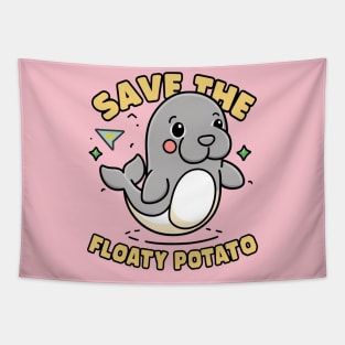 Save the Floaty Potato Tapestry