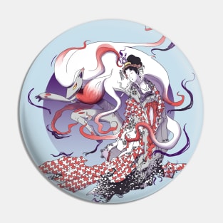 Ghost Kitsune Daji Pin