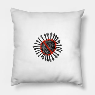 Stop Corona Virus Pillow