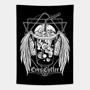 Eyes Coffee Tapestry