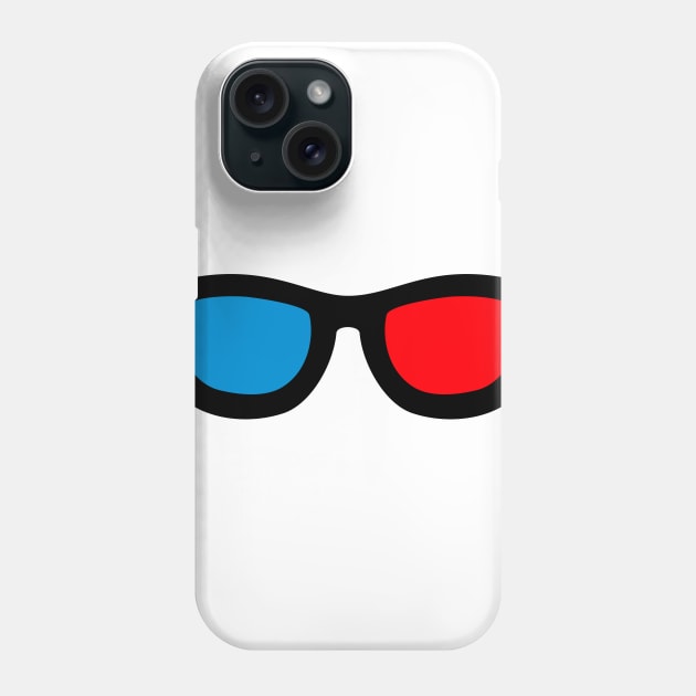 3D Glasses Phone Case by XOOXOO