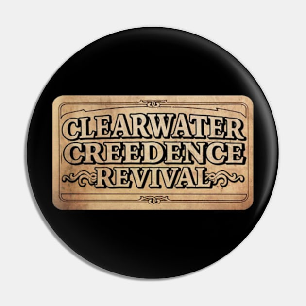 Creedence Clearwater Revival Pin by Sarukaku