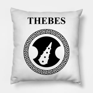 Thebes Sacred Band Ancient Greek City-State Pillow