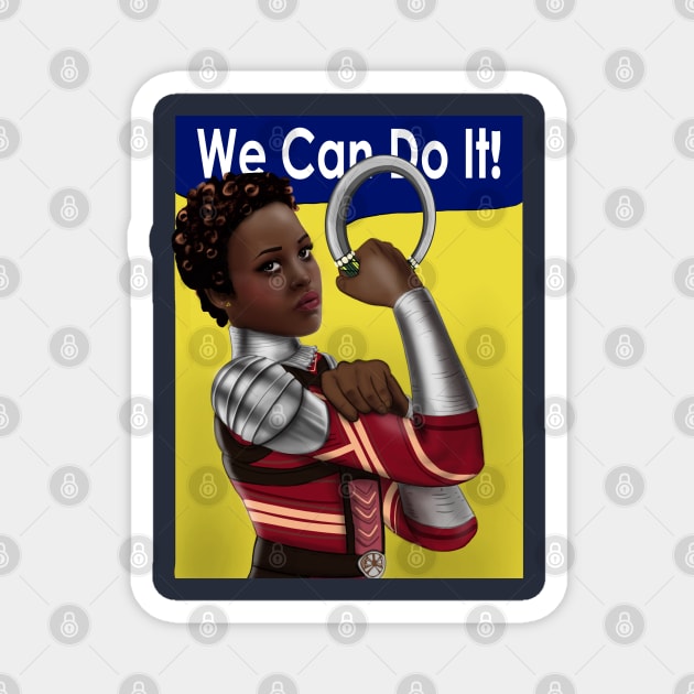 Nakia Riveter Magnet by MarianoSan