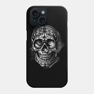 Skull And Roses Phone Case