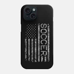 American Flag Soccer Player Coach And Team For Men Women Phone Case