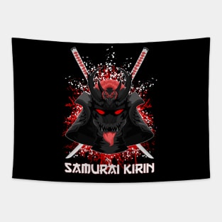 Samurai Kirin Tapestry