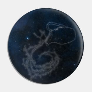 Aquarius: Liquid Mind Pin