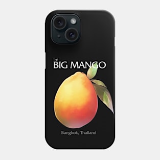The Big Mango: Bangkok, Thailand aka The Land of Smiles on a Dark Background Phone Case