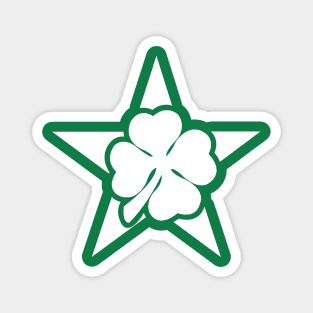 Shamrock Star Magnet