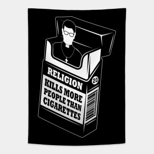 Religion Kills Anti Religion Tapestry