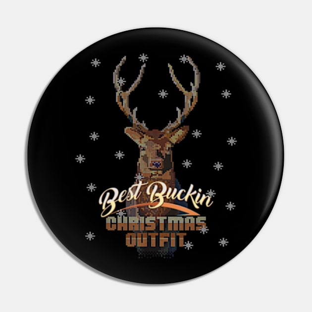 Christmas Buck Hunting Men Best Buckin Hunter Pin by marchizano