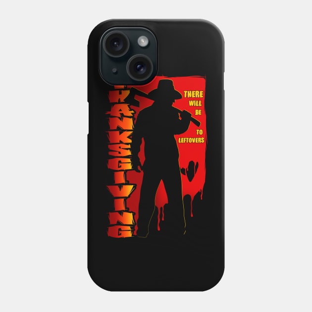 Thanksgiving Killer Phone Case by Scud"