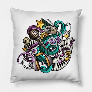 Music Lover Pillow