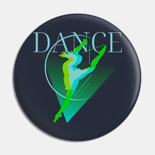 Dance Ballet Triangle Pin