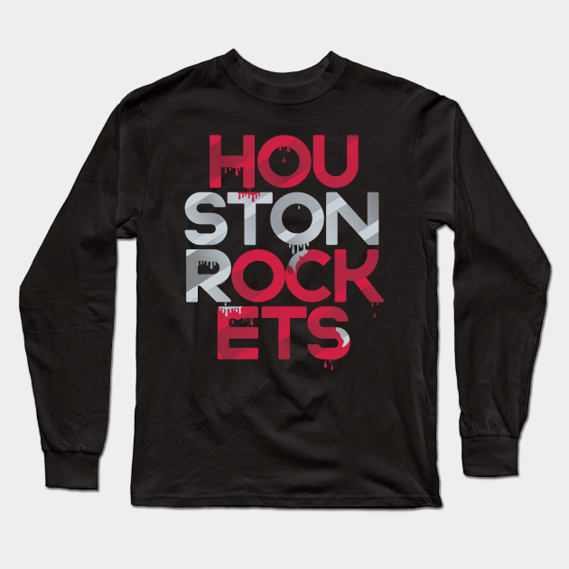 houston rockets long sleeve t shirt