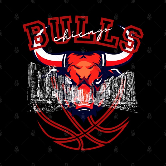 chicago bulls by soft and timeless