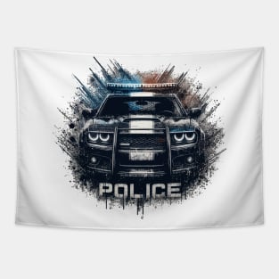 Police car Tapestry