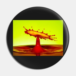 Stop Motion Red Splash Pin