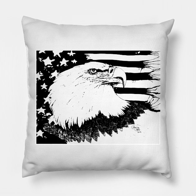 EAGLE Pillow by WildThingsTreasures34