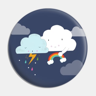 Get Well Soon Little Cloud Pin