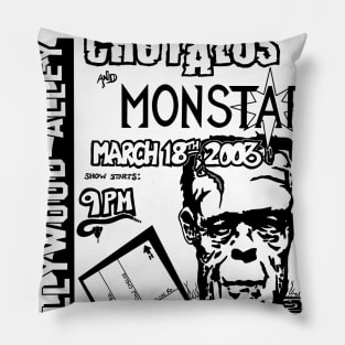 Concert Flyer Pillow