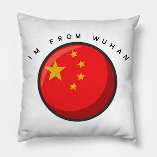 I'm from Wuhan Pillow