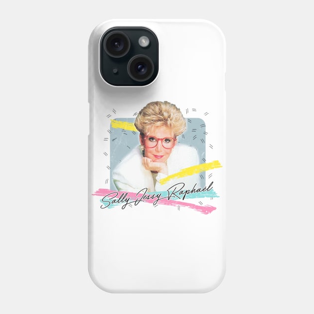 Sally Jessy Raphael / Vintage Faded Look 90s Style Fan Design Phone Case by DankFutura