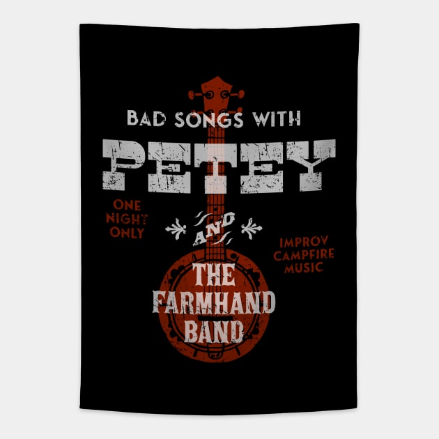 Fantastic Mr Fox - Bad Songs with Petey - Concert Tapestry by Barn Shirt USA