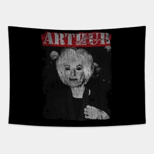 TEXTURE ART - Bea Arthur reals Tapestry