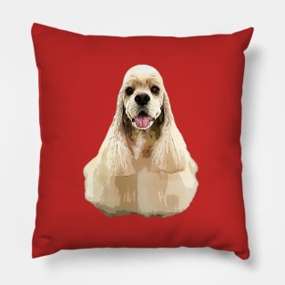 American Cocker Spaniel Beauty! Pillow