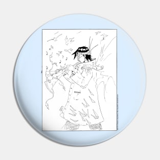 Bird Song Pin