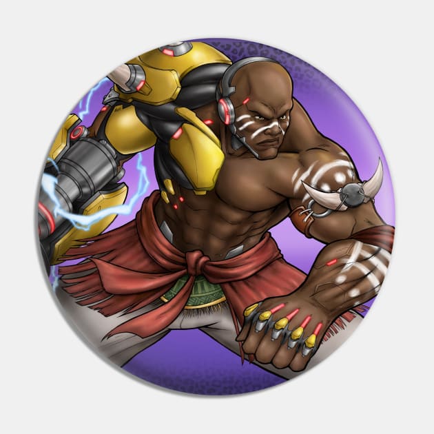 Doomfist of Numbani Pin by AdamCRivera