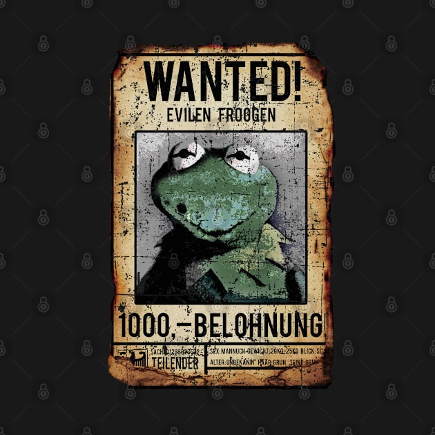 Muppets most wanted poster of Constantine, distressed by MonkeyKing