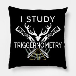 I Study Triggernometry Gun Owner 2nd Amendment Pillow