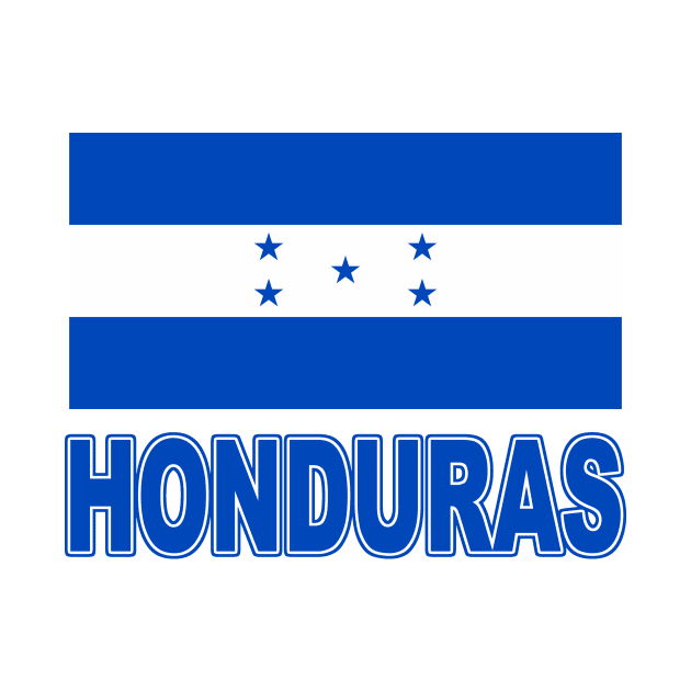 The Pride of Honduras - Honduran National Flag Design by Naves