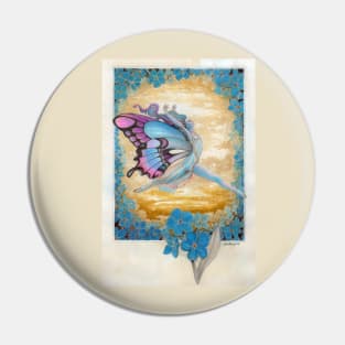 Forget Me Not Fairy Pin