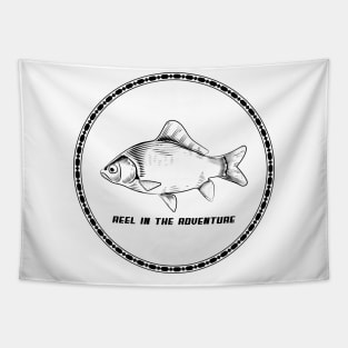 Reel In The Adventure Fishing Tapestry