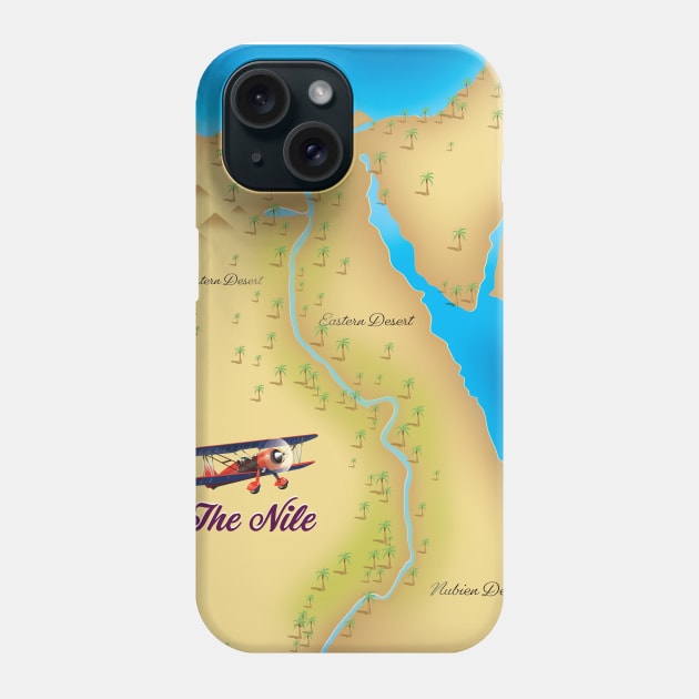 The Nile River Egypt Phone Case by nickemporium1