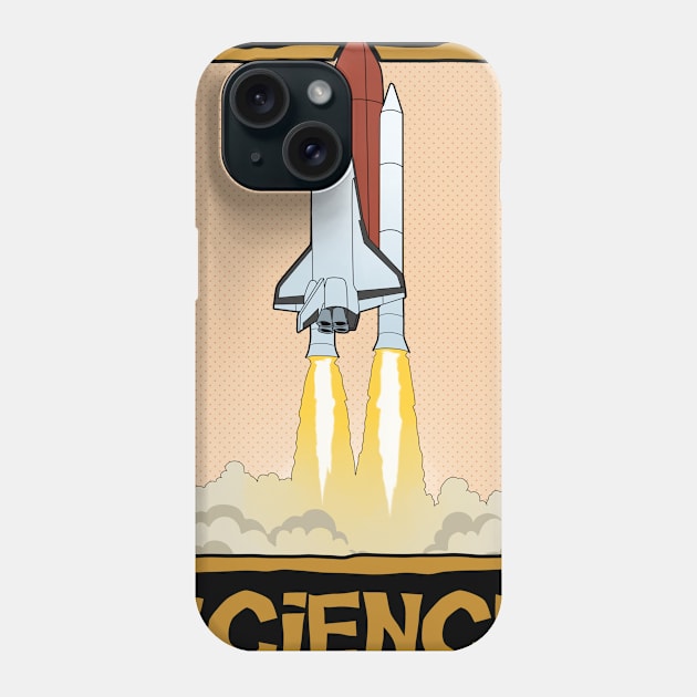 Science Space Shuttle Product Astronomy And Science Design Phone Case by Linco