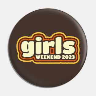 Girls Weekend 2023 - Vintage Style NYS Pin