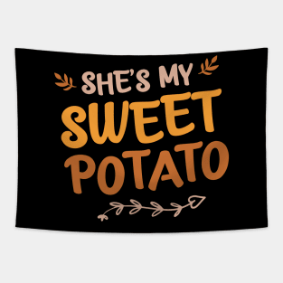 She's My Sweet Potato Tapestry