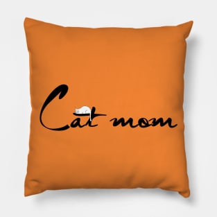 Cat mom Pillow