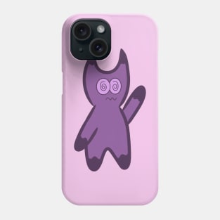 Purple Cartoon Fella Phone Case