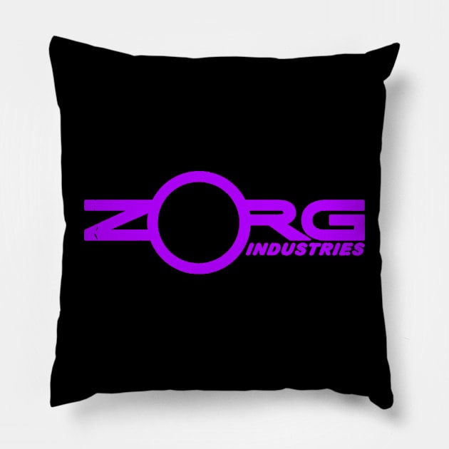 Zorg Industries Pillow by TeeNoir