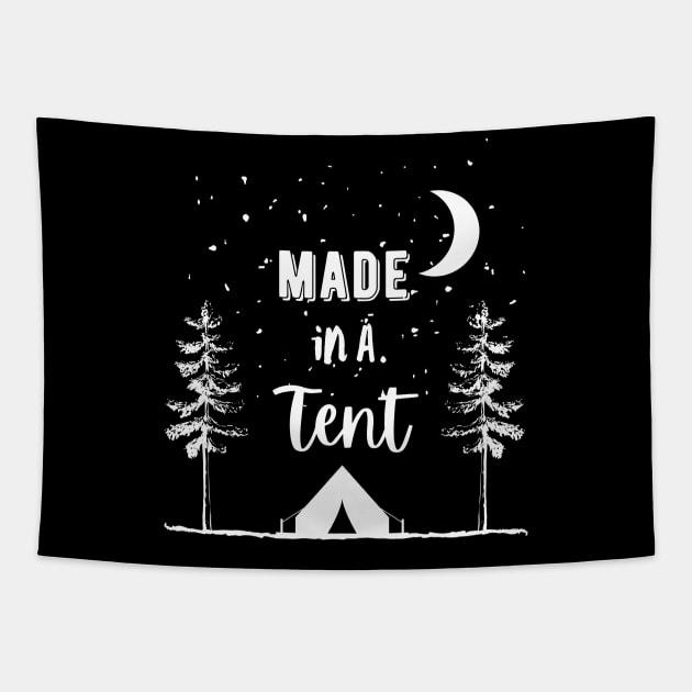 Made in Tent Tapestry by High Altitude