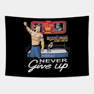 John Cena 20 Years Never Give Up Tapestry