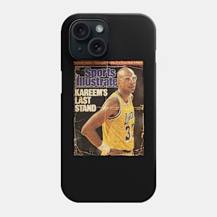 COVER SPORT - SPORT ILLUSTRATED - KAREEM LAST STANDS Phone Case