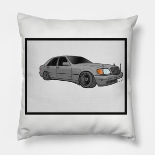 mercedes benz w140 bippu Pillow