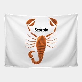 Scorpio Scorpion Tapestry